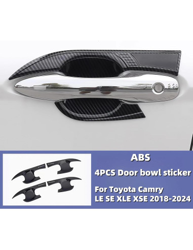 Cubierta de Manija de Puerta Toyota Camry 2018-2024 SKKYORO