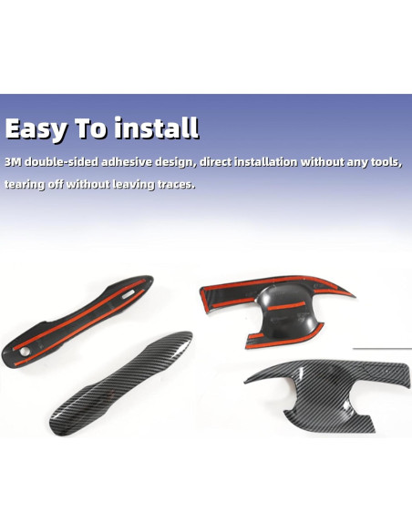 Cubierta de Manija de Puerta Toyota Camry 2018-2024 SKKYORO Cubierta de Manija de Puerta Toyota Camry 2018-2024 SKKYORO