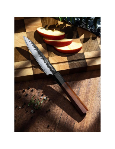 Cuchillo de Pelar FAMCÚTE 11.7 cm Acero Clad 9CR18MOV Forjado