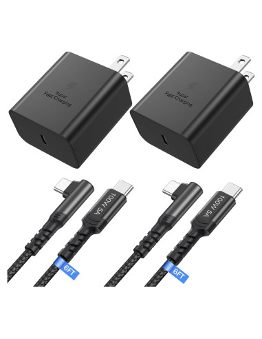 Cargador Rápido USB C 45W Costyle con Cable 6.6FT para Samsung