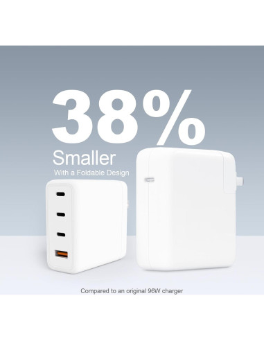 Cargador Rápido 100W USB C GaN Dongguan para Laptop y Teléfono