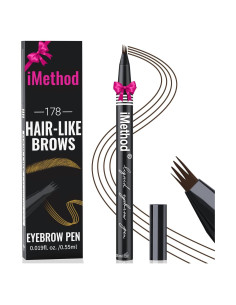 Lápiz de Cejas iMethod Marrón Negro - Microblading a Prueba de Agua