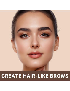 Lápiz de Cejas iMethod Marrón Negro - Microblading a Prueba de Agua 2