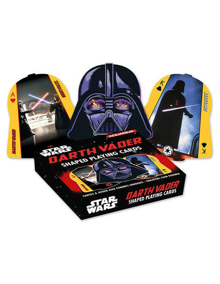 Baraja de Cartas Darth Vader Star Wars Aquarius - 54 Piezas