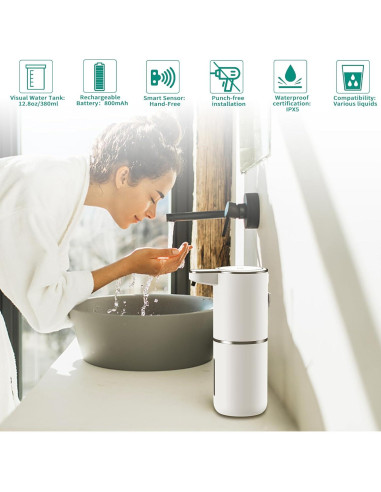 Dispensador de Jabón Espumoso Automático HOMELYLIFE 380ml