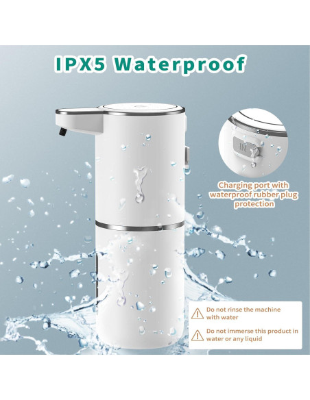 Dispensador de Jabón Espumoso Automático HOMELYLIFE 380ml