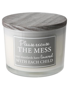 Vela de Cera de Soja Pavilion Gift 11oz Tres Mechas Algodón Fresco