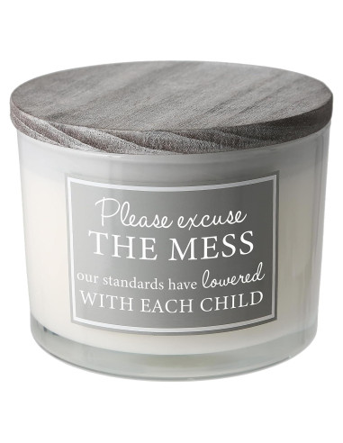 Vela de Cera de Soja Pavilion Gift 11oz Tres Mechas Algodón Fresco