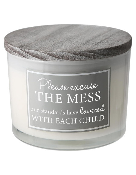 Vela de Cera de Soja Pavilion Gift 11oz Tres Mechas Algodón Fresco