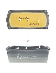 Vela Aromática de Cera de Soja 12 oz Pavilion - Jazmín Tranquilidad