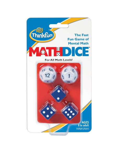 Dados Matemáticos ThinkFun - Juego de Matemáticas 3D Dados Matemáticos ThinkFun - Juego de Matemáticas 3D