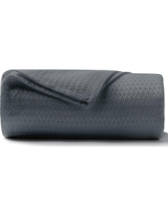 Manta Enfriadora DANGTOP 200x230 cm Rayón Bambú Gris Oscuro 2