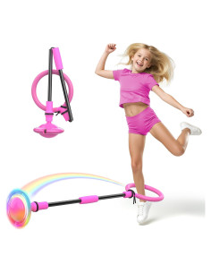 Pelota de Salto de Tobillo Aidabli Rosa para Niños y Adultos