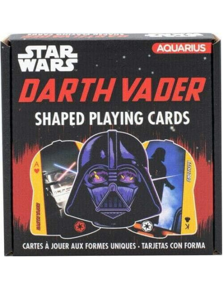 Baraja de Cartas Darth Vader Star Wars Aquarius - 54 Piezas