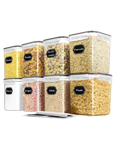 Juego de 8 Contenedores de Almacenamiento Blingco 2.5L Sellados