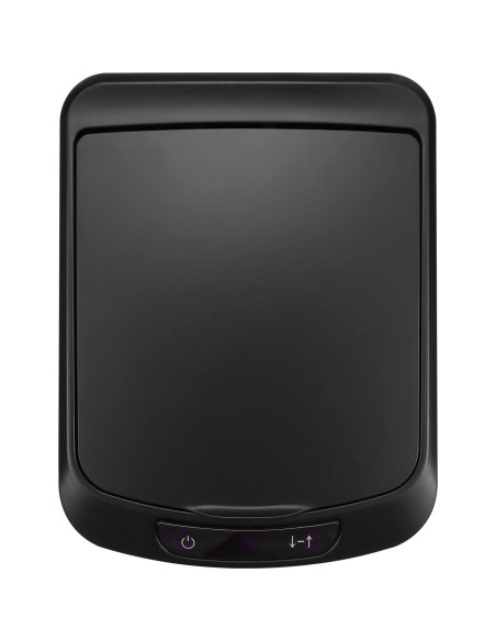 Basurero Metálico Sin Contacto Hanover 9L Negro con Sensor