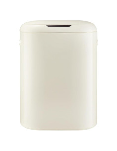 Bote de Basura Automático GarveeHome 49.2L Blanco Crema