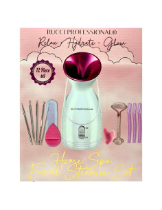 Juego de Vaporizador Facial Rucci Professional 12 Piezas