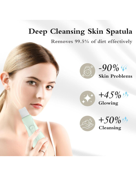 Raspador Facial Portátil Auioytoy K2405 - Eliminación de Puntos Negros