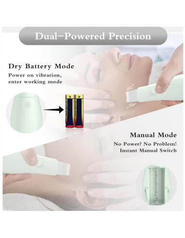 Raspador Facial Portátil Auioytoy K2405 - Eliminación de Puntos Negros