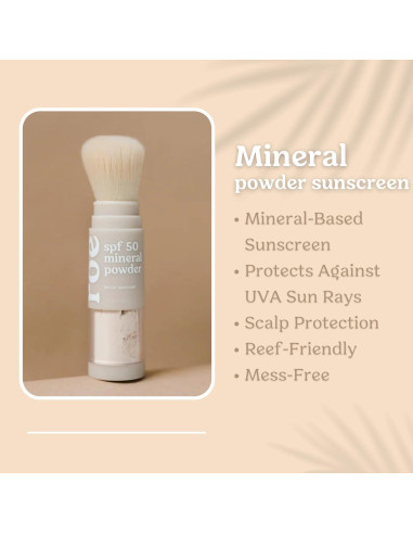 Protector Solar Mineral en Polvo SPF 50 Roe Wellness 11.83g