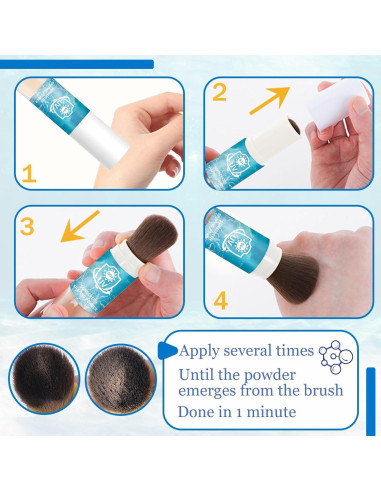 Polvo Fijador Solar Mineral SPF 50+ WENJLYJ Translúcido