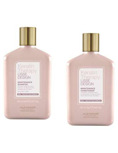 Conjunto Champú y Acondicionador Alfaparf Milano 425g - Anti-Frizz