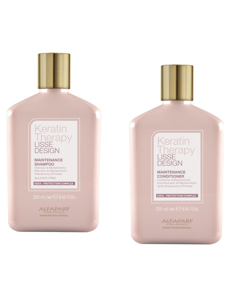 Conjunto Champú y Acondicionador Alfaparf Milano 425g - Anti-Frizz