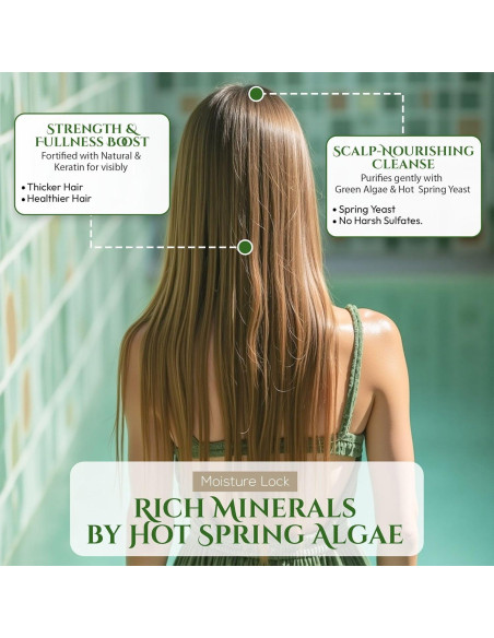 Juego de Champú y Acondicionador Sin Sulfatos SARABiO 760g