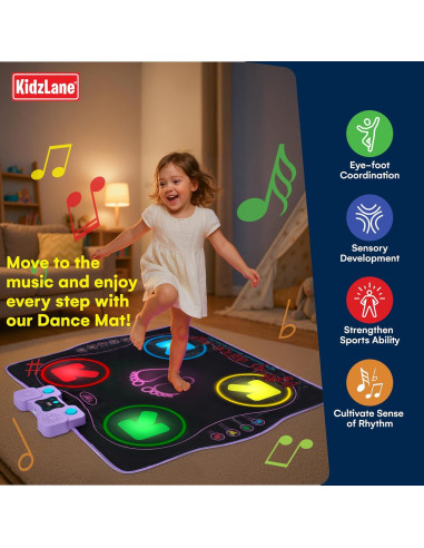 Alfombra de Baile Kidzlane Inalámbrica para Niños 6+