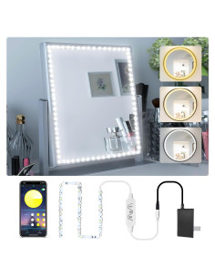 Luces LED de tocador Daymeet 4m multicolor con control APP