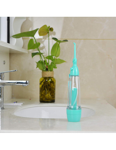 Irrigador Oral Inalámbrico Liansen Verde 70ml Sin Electricidad