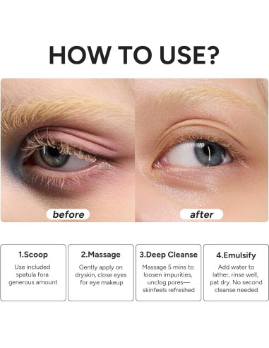 Bálsamo Limpiador Desmaquillante In My Eyes 100ml Natural