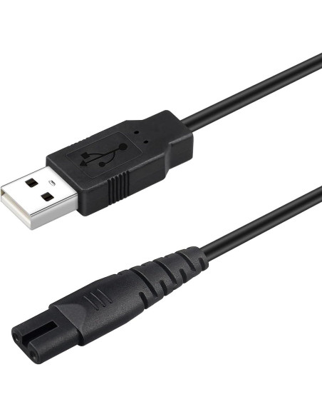 Cable de Cargador USB para Irrigador Oral SMAYS 2-Pack