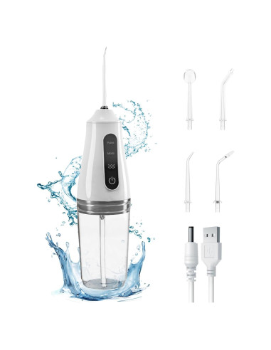 Hilo Dental Inalámbrico MSETGRD 3 Modos 230ml Blanco