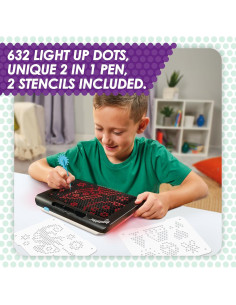 Almohadilla de Dibujo Iluminada Megasketcher Tomy Lights Alive 2