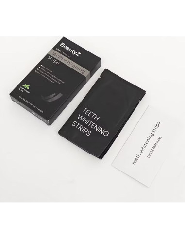 Tiras Blanqueadoras de Dientes BeautyZ - 28 Tiras Menta - Sin Peróxido