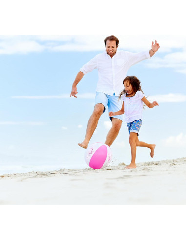 Pelotas Inflables de Flamenco Big Mo's Toys 30 cm - Paquete de 12