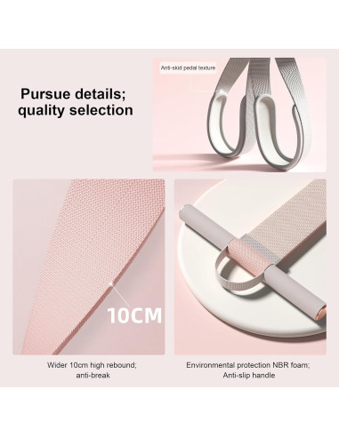 Banda de Resistencia FLLPO con Mangos Antideslizantes 120LB