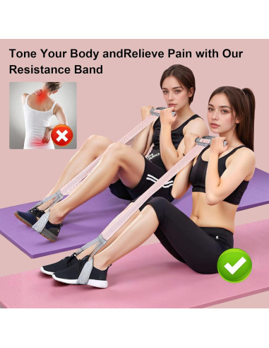 Banda de Resistencia FLLPO con Mangos Antideslizantes 120LB