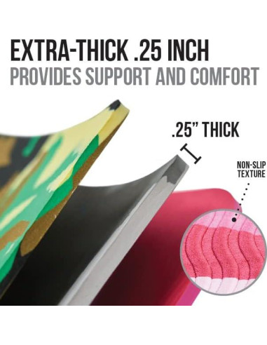 Alfombrilla de Yoga Ecológica Victor Fitness Gris 182.88x66.04cm