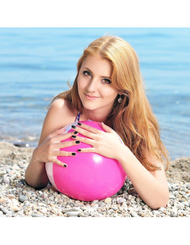 Pelotas Inflables de Flamenco Big Mo's Toys 30 cm - Paquete de 12