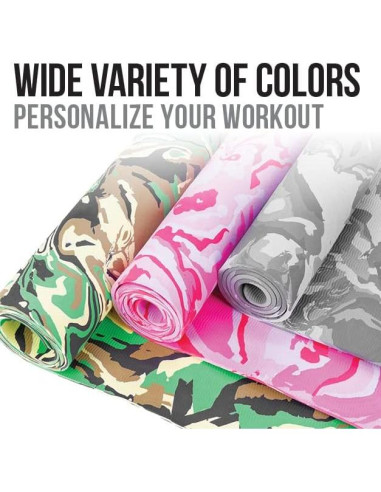 Alfombrilla de Yoga Ecológica Victor Fitness Gris 182.88x66.04cm