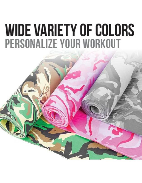 Alfombrilla de Yoga Ecológica Victor Fitness Gris 182.88x66.04cm