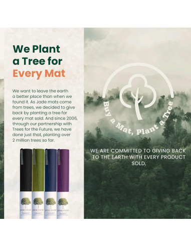 Esterilla de Yoga JadeYoga Voyager Antideslizante Verde Oliva