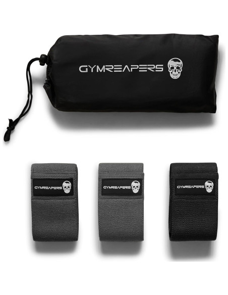 Bandas de Cadera Gymreapers - Juego de 3 Niveles Antideslizantes