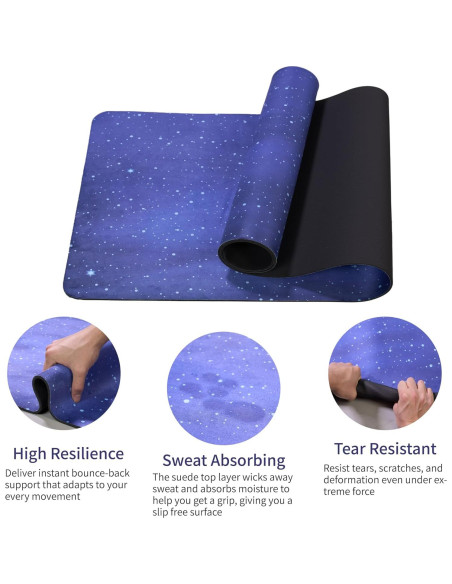 Alfombrilla de Yoga Antideslizante Furrnook 183x61 cm TPE