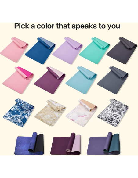 Alfombrilla de Yoga Antideslizante Furrnook 183x61 cm TPE