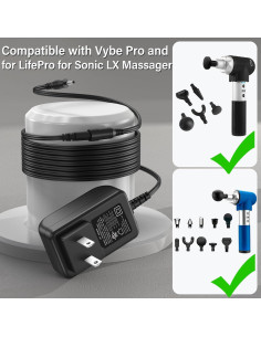 Cargador 24V para VYBE Pro y LifePro Sonic LX - HIENADTOR 2