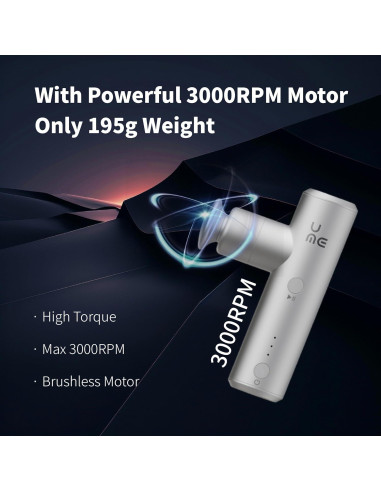 Pistola de Masaje S1 Mini Lindea Portátil 0.2 kg 4 Niveles